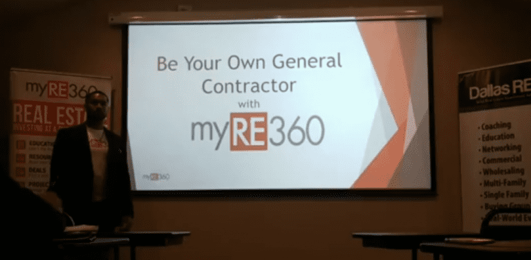 Adonis Lockett of myRE360 Teaches “How to Be Your Own GC” at Dallas REIG